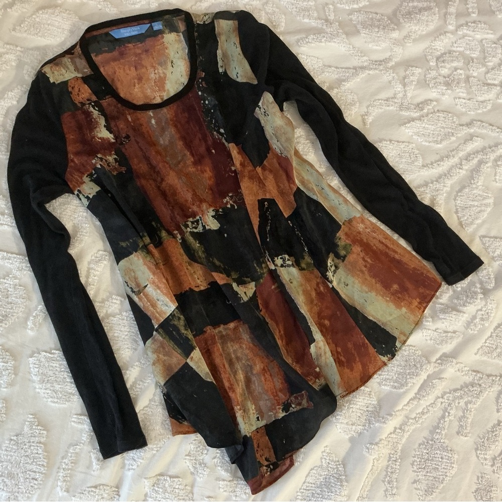 Simply Vera Vera Wang Earthy Tones Top